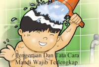 Pengertian Dan Tata Cara Mandi Wajib Terlengkap