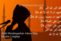 Adab Mendengarkan Adzan Bagi Muslim Lengkap