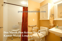 Doa Masuk WC atau Kamar Mandi Dan Doa Keluar WC Lengkap